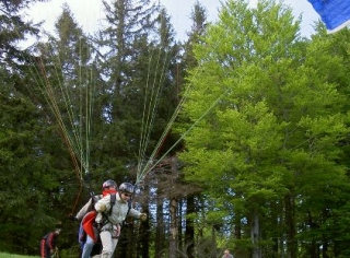  Parapendio in tandem a Morzine 